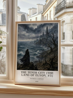 The Tenth City (The Land of Elyon, #3) book cover poster colour and style options – Patrick Carman book art