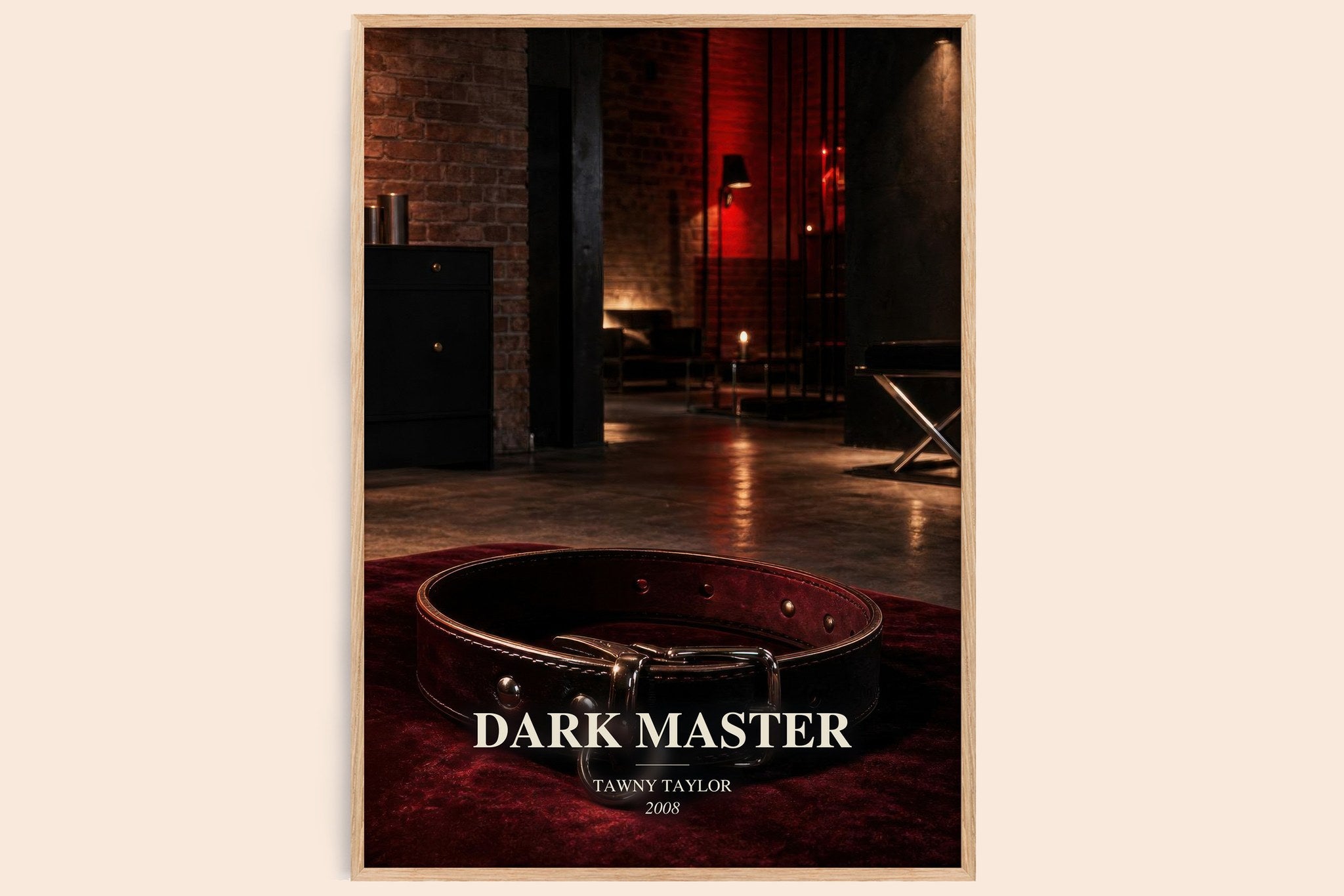 Dark Master Book Watercolour Illustration by Tawny Taylor