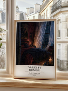 Darkest desire book cover poster colour and style options – Tawny Taylor book art