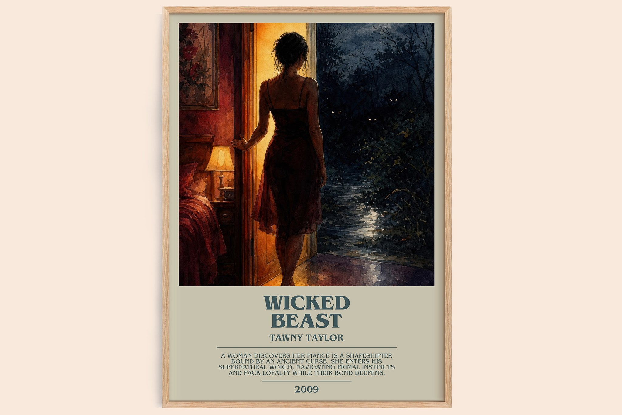 Wicked beast Bookish Wall Art by Tawny Taylor