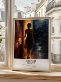 Wicked beast book cover poster colour and style options – Tawny Taylor book art