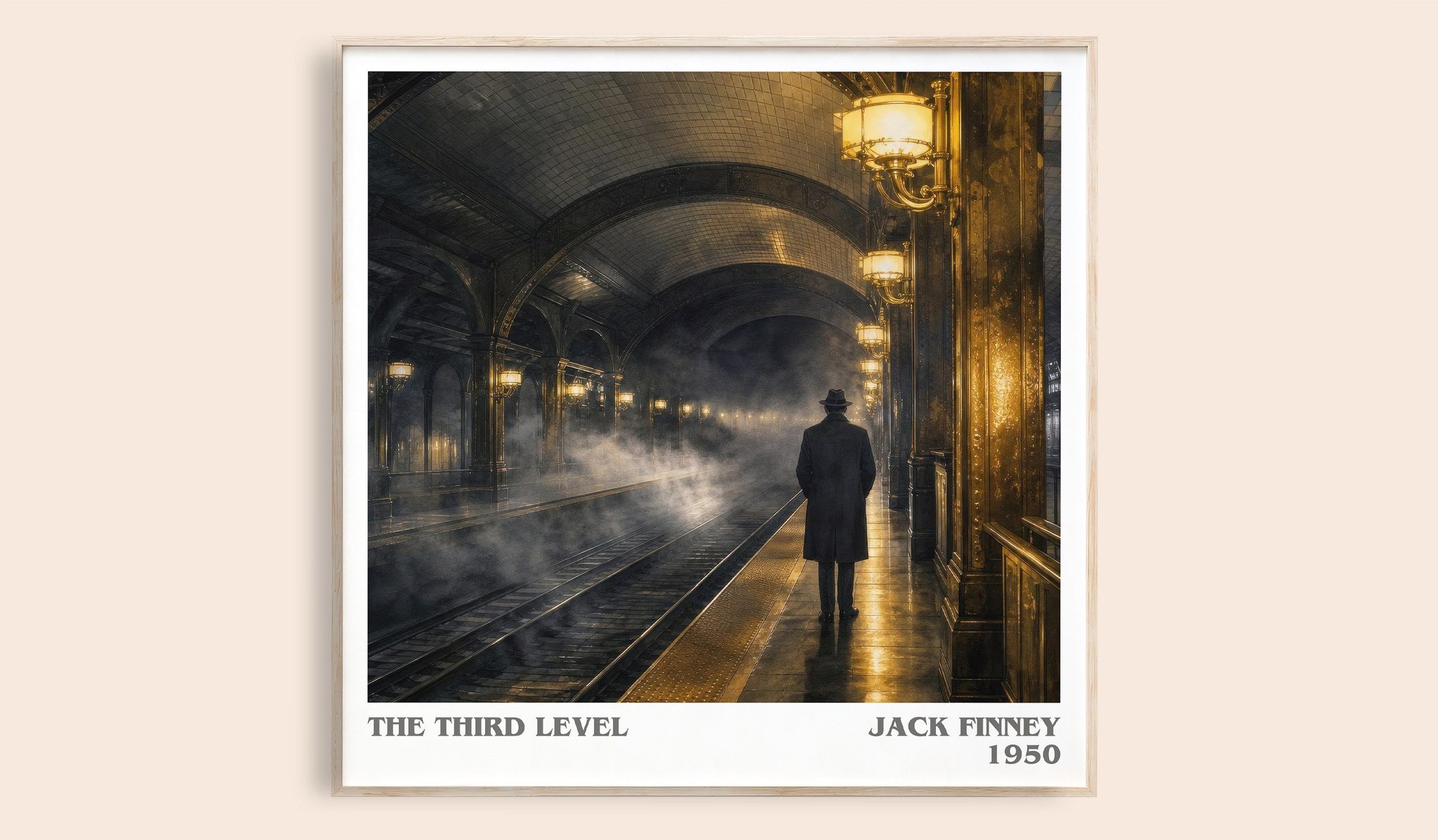 The third level Literary Art Print by Jack Finney