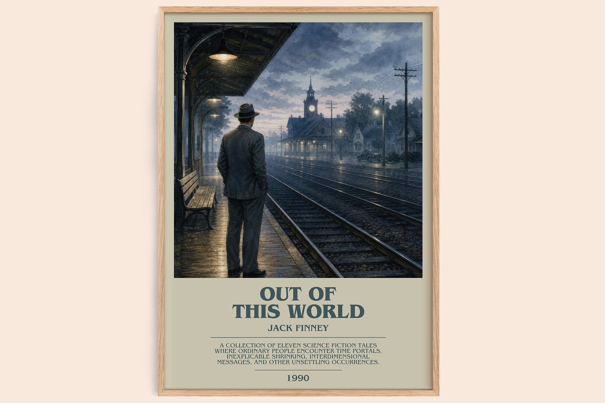 Out of this world Bookish Wall Art by Jack Finney