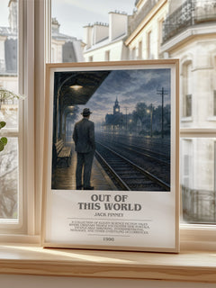 Out of this world bookish poster colour and style options – Jack Finney book art