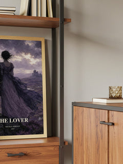 The Lover book watercolour illustration paper finish options – matte satin gloss