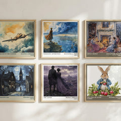 The Lover literary art print colour and style options – Nicole Jordan book art