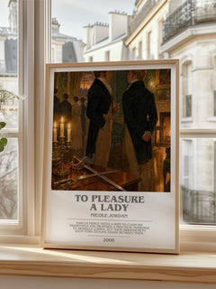 To Pleasure A Lady bookish poster colour and style options – Nicole Jordan book art