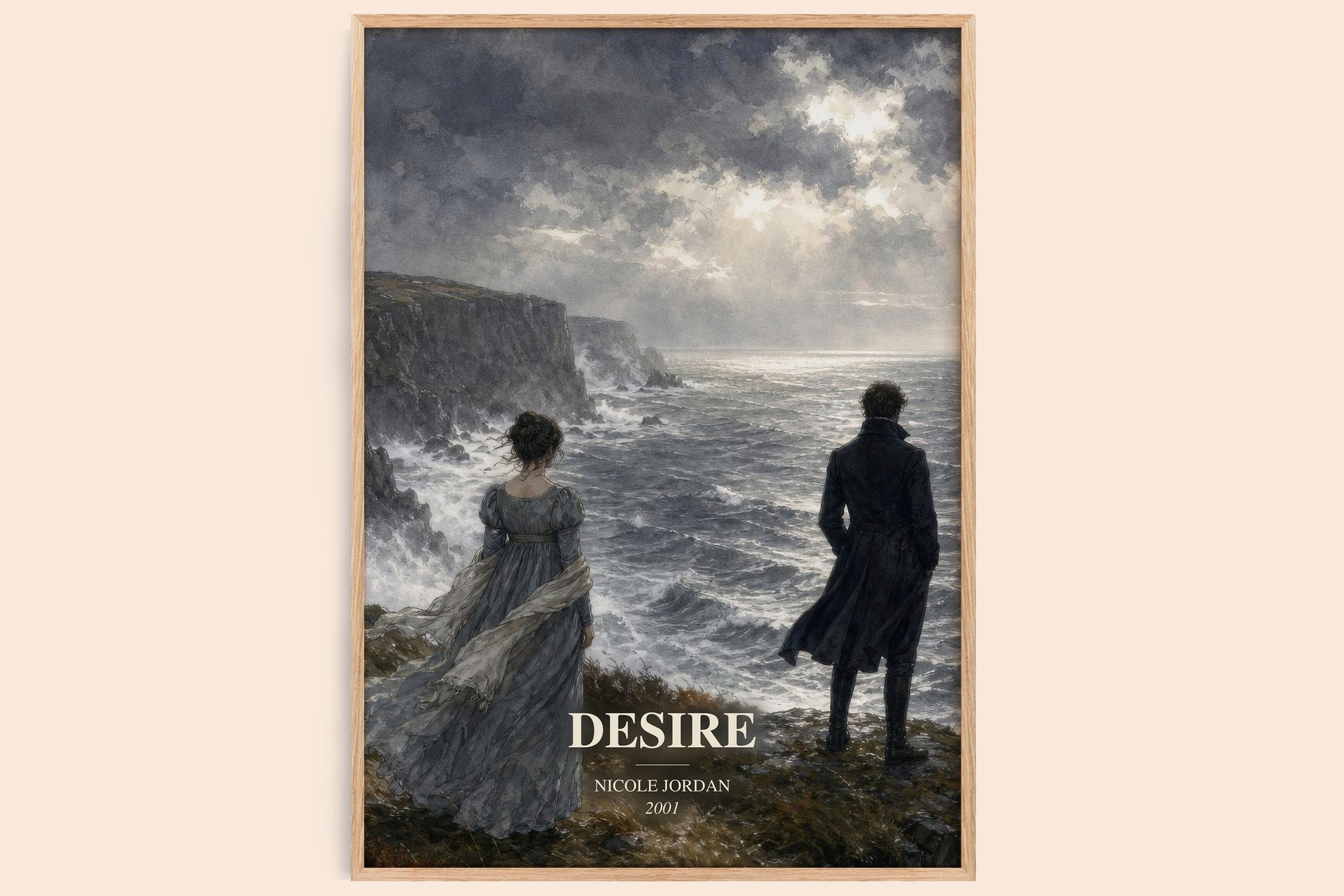 Desire Book Watercolour Illustration by Nicole Jordan