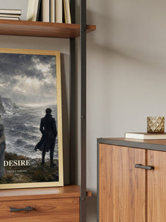 Desire book watercolour illustration paper finish options – matte satin gloss