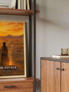 The Savage book watercolour illustration paper finish options – matte satin gloss