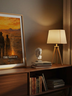 The Savage watercolour print on bookshelf – Nicole Jordan fan gift
