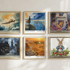 Dreamsnake literary art print colour and style options – Vonda N. McIntyre book art