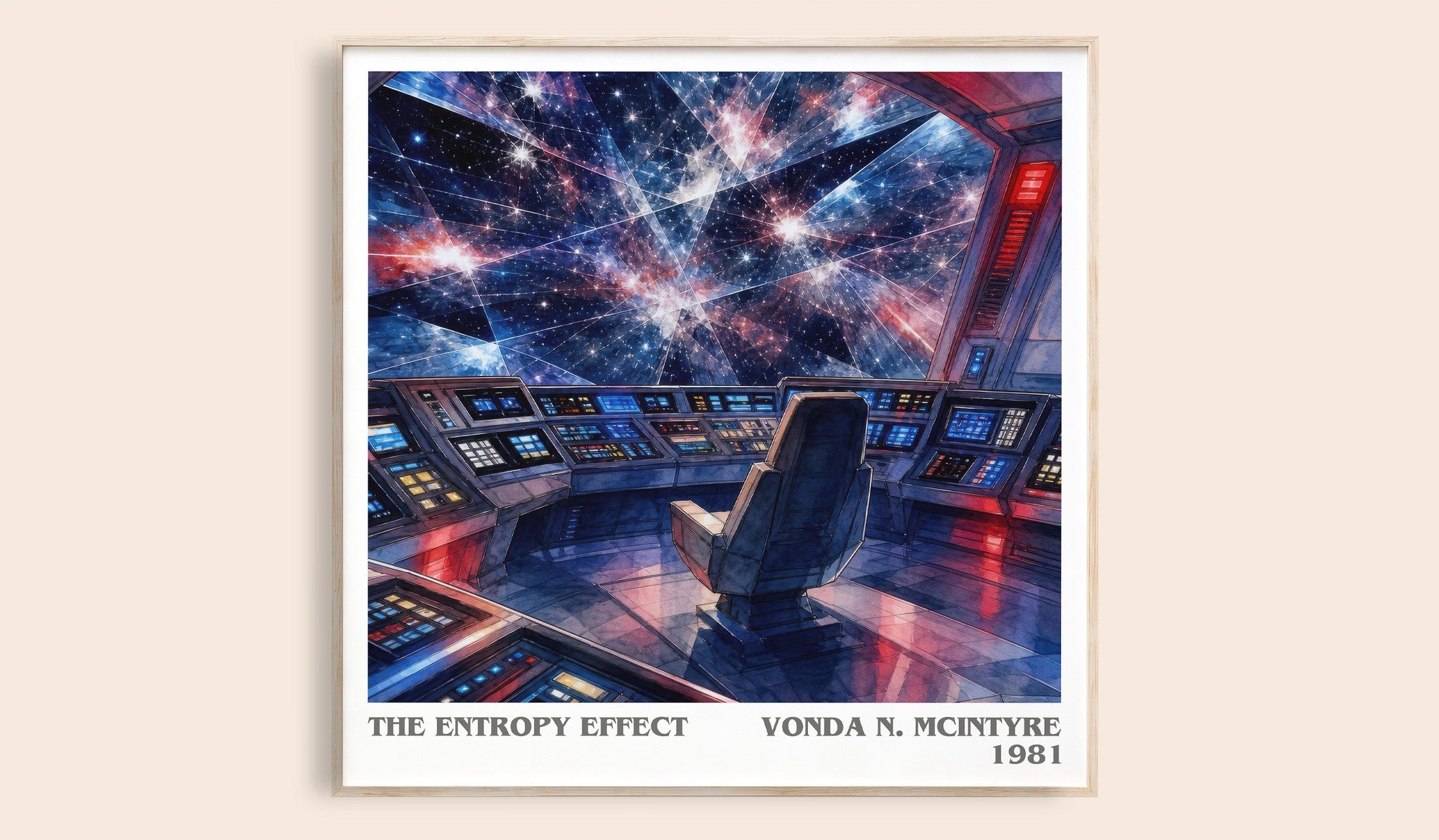The Entropy Effect Literary Art Print by Vonda N. McIntyre