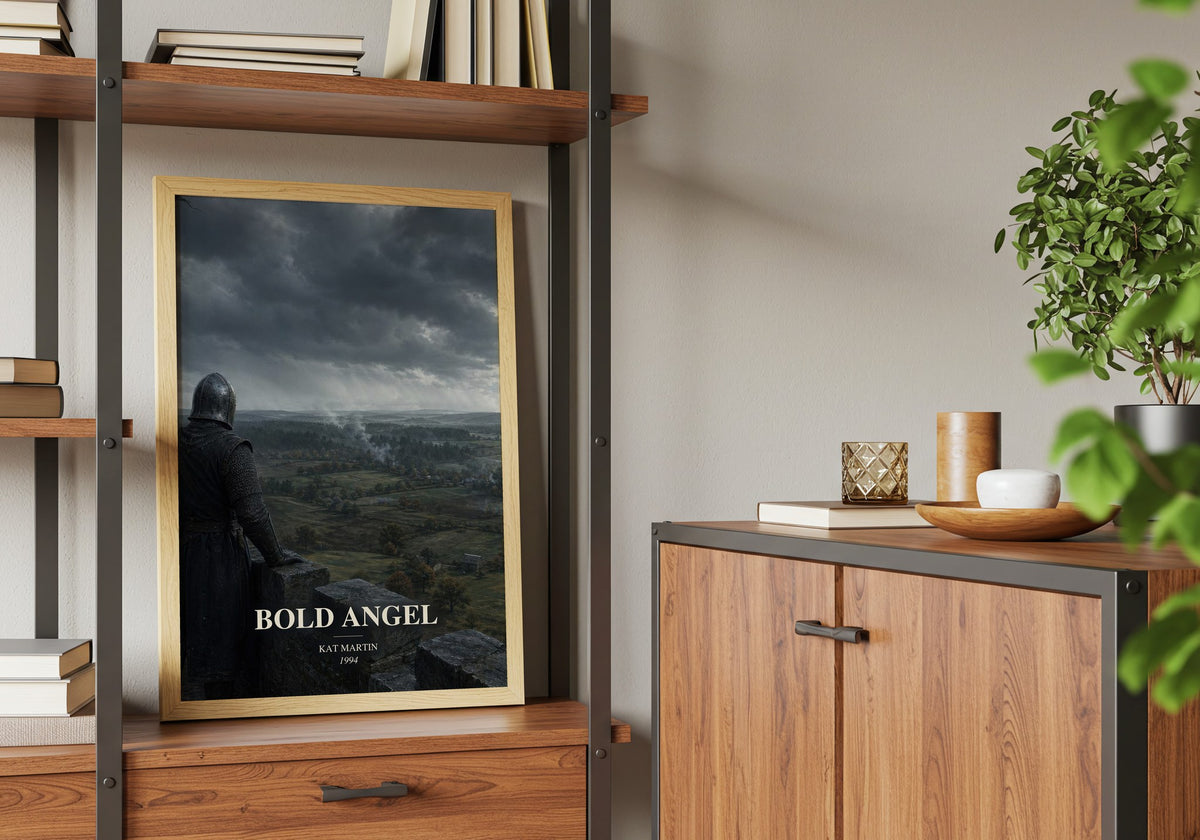 Bold Angel book watercolour illustration paper finish options – matte satin gloss