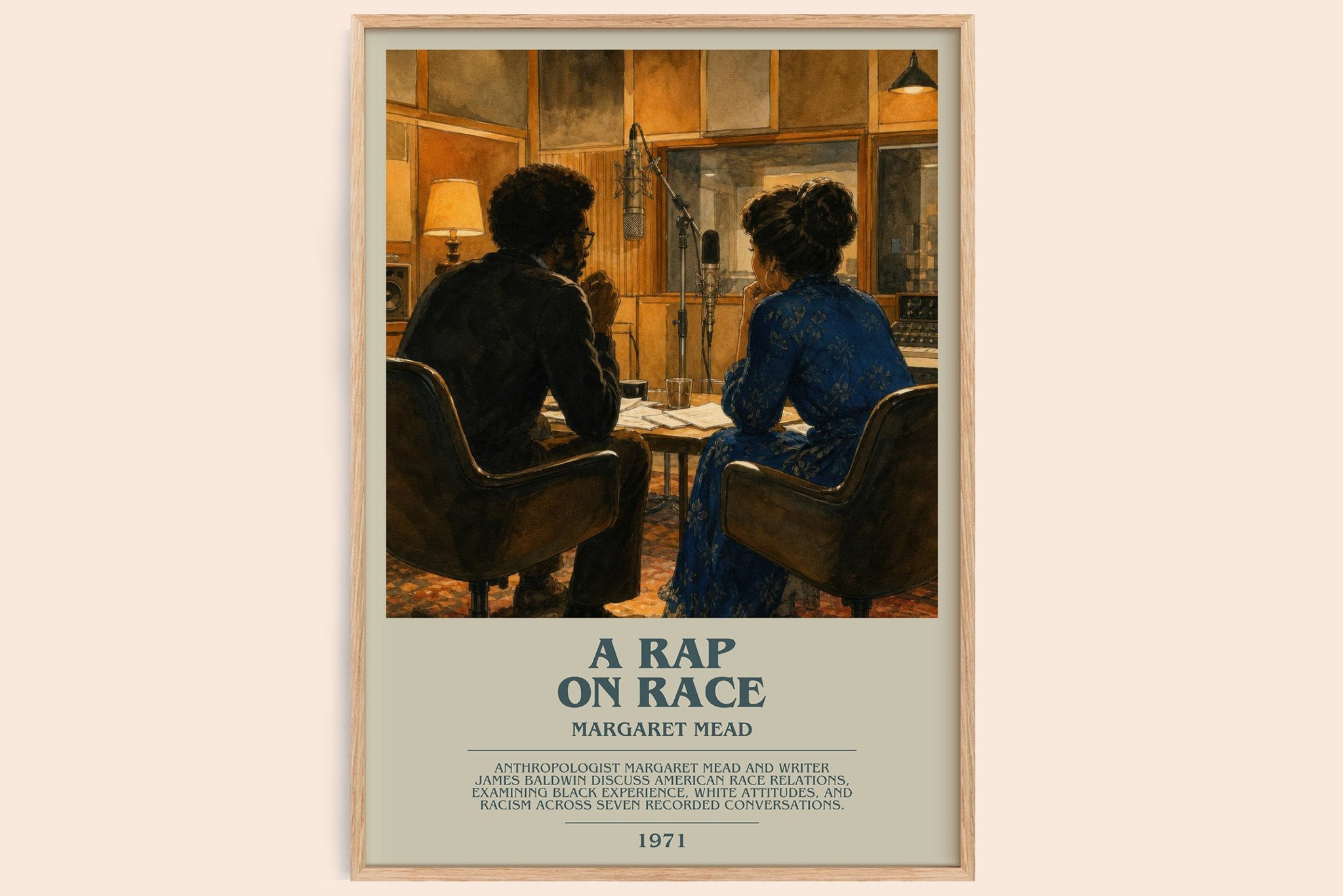 A rap on race Bookish Wall Art by Margaret Mead