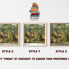 Sex and temperament in three primitive societies literary print in frame leaning in hallway – non fiction wall art