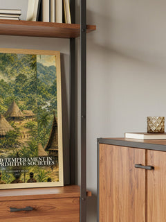 Sex and temperament in three primitive societies book watercolour illustration paper finish options – matte satin gloss