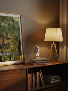 Sex and temperament in three primitive societies watercolour print on bookshelf – Margaret Mead fan gift