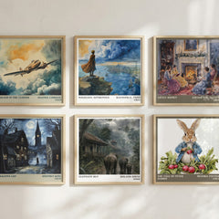 Elephant run literary art print colour and style options – Roland Smith book art
