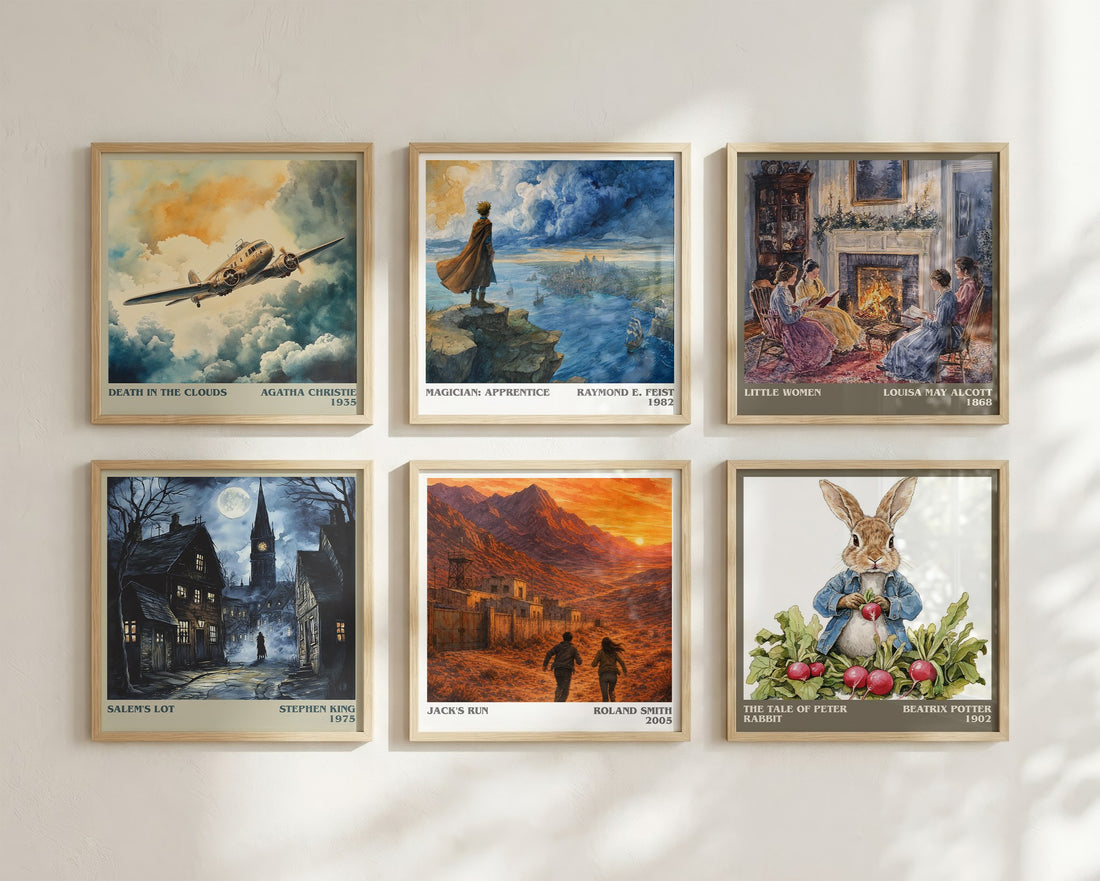 Jack's run literary art print colour and style options – Roland Smith book art