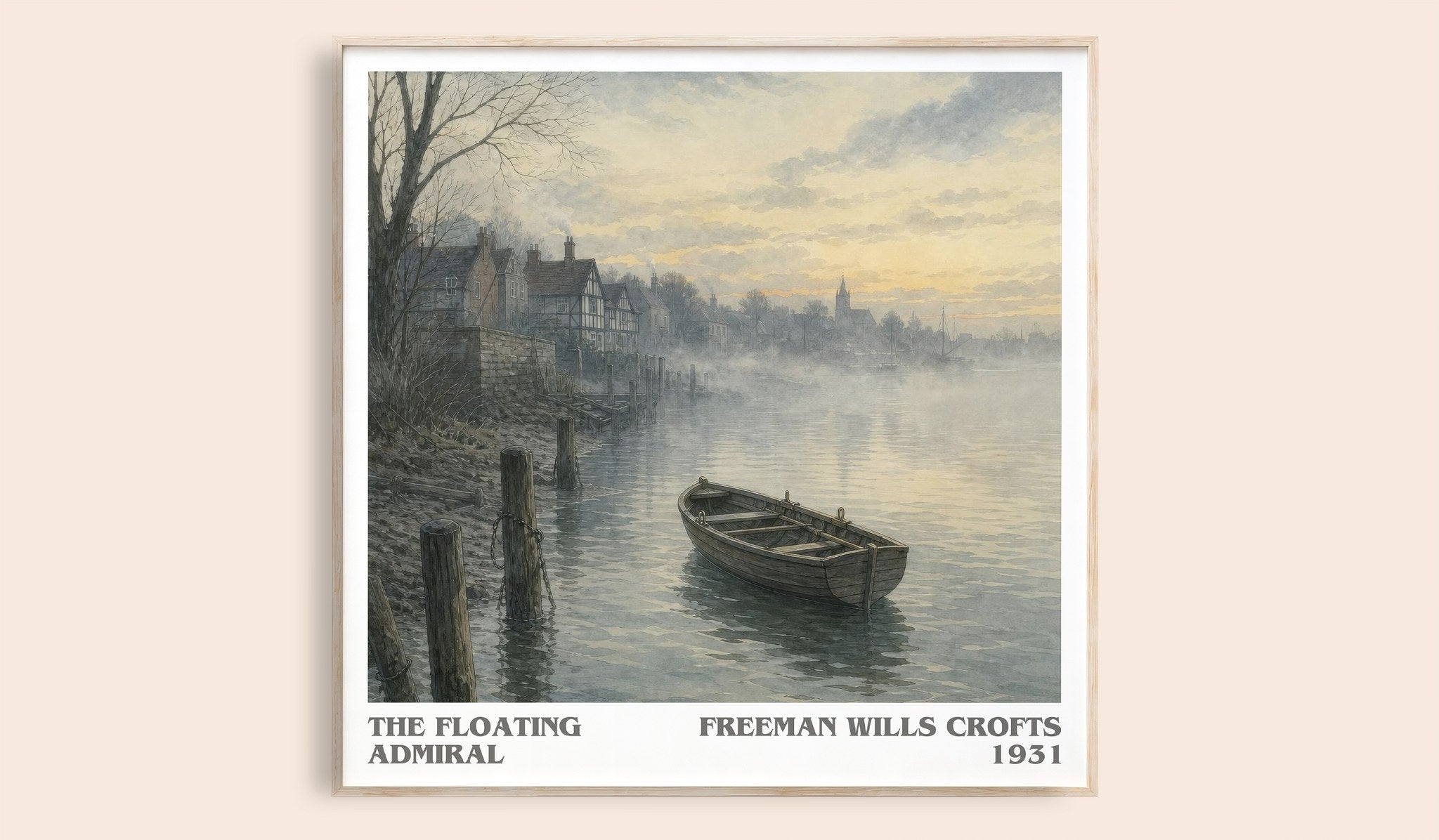 The Floating Admiral Literary Art Print by Freeman Wills Crofts
