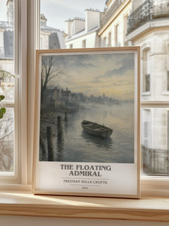 The Floating Admiral book cover poster colour and style options – Freeman Wills Crofts book art