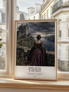 Mary Queen of Scotland & The Isles book cover poster colour and style options – Margaret George book art