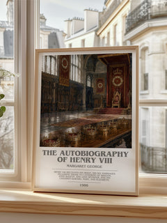 The autobiography of Henry VIII bookish poster colour and style options – Margaret George book art