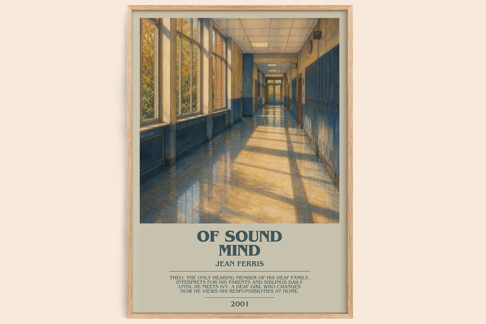 Of sound mind Bookish Wall Art by Jean Ferris