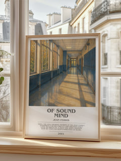 Of sound mind bookish poster colour and style options – Jean Ferris book art