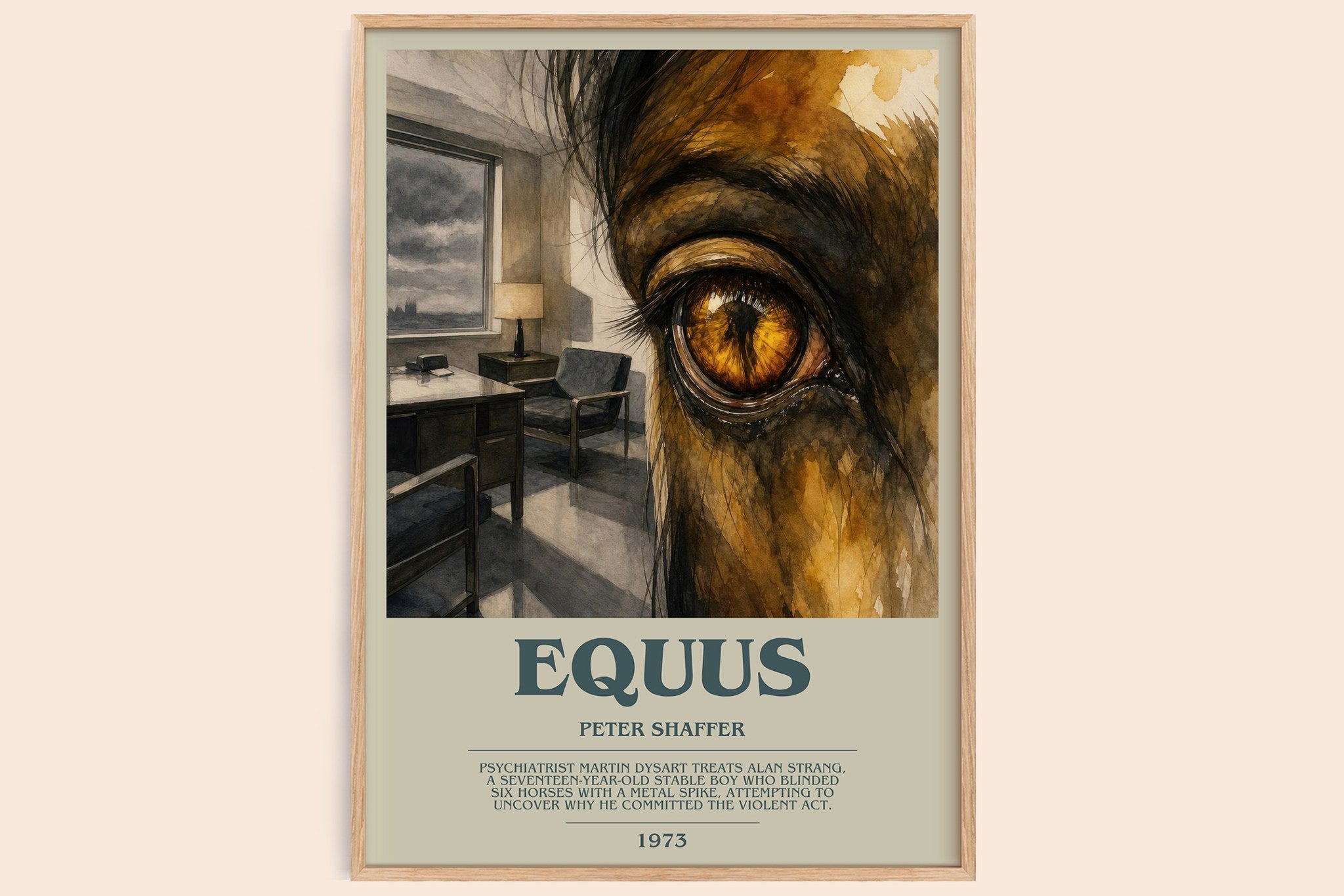 Equus Bookish Wall Art by Peter Shaffer
