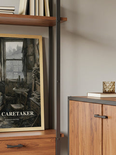 The caretaker book watercolour illustration paper finish options – matte satin gloss