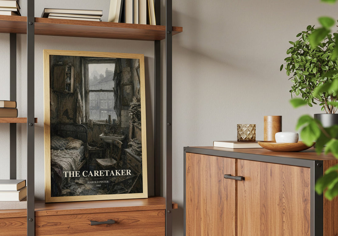 The caretaker book watercolour illustration paper finish options – matte satin gloss