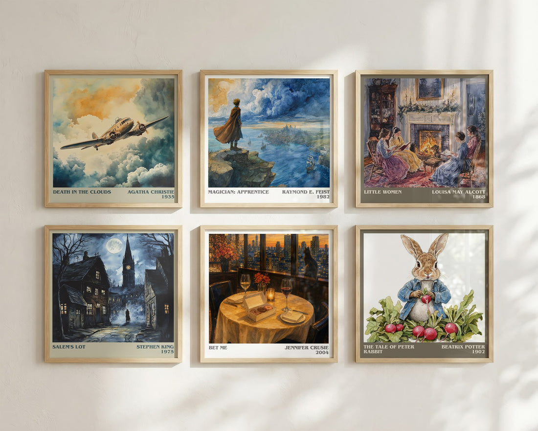 Bet me literary art print colour and style options – Jennifer Crusie book art