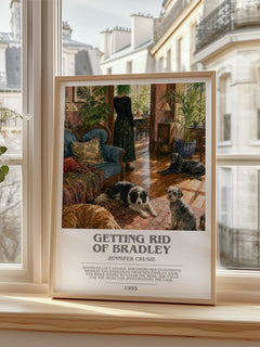 Getting rid of Bradley bookish poster colour and style options – Jennifer Crusie book art