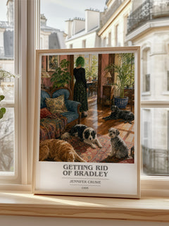 Getting rid of Bradley book cover poster colour and style options – Jennifer Crusie book art