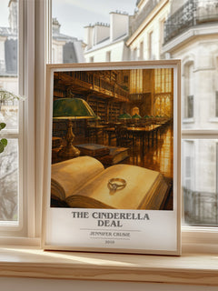 The Cinderella Deal book cover poster colour and style options – Jennifer Crusie book art