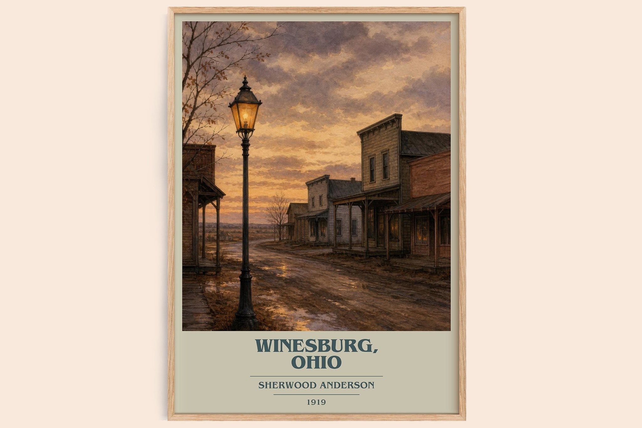 Winesburg, Ohio Book Cover Poster by Sherwood Anderson