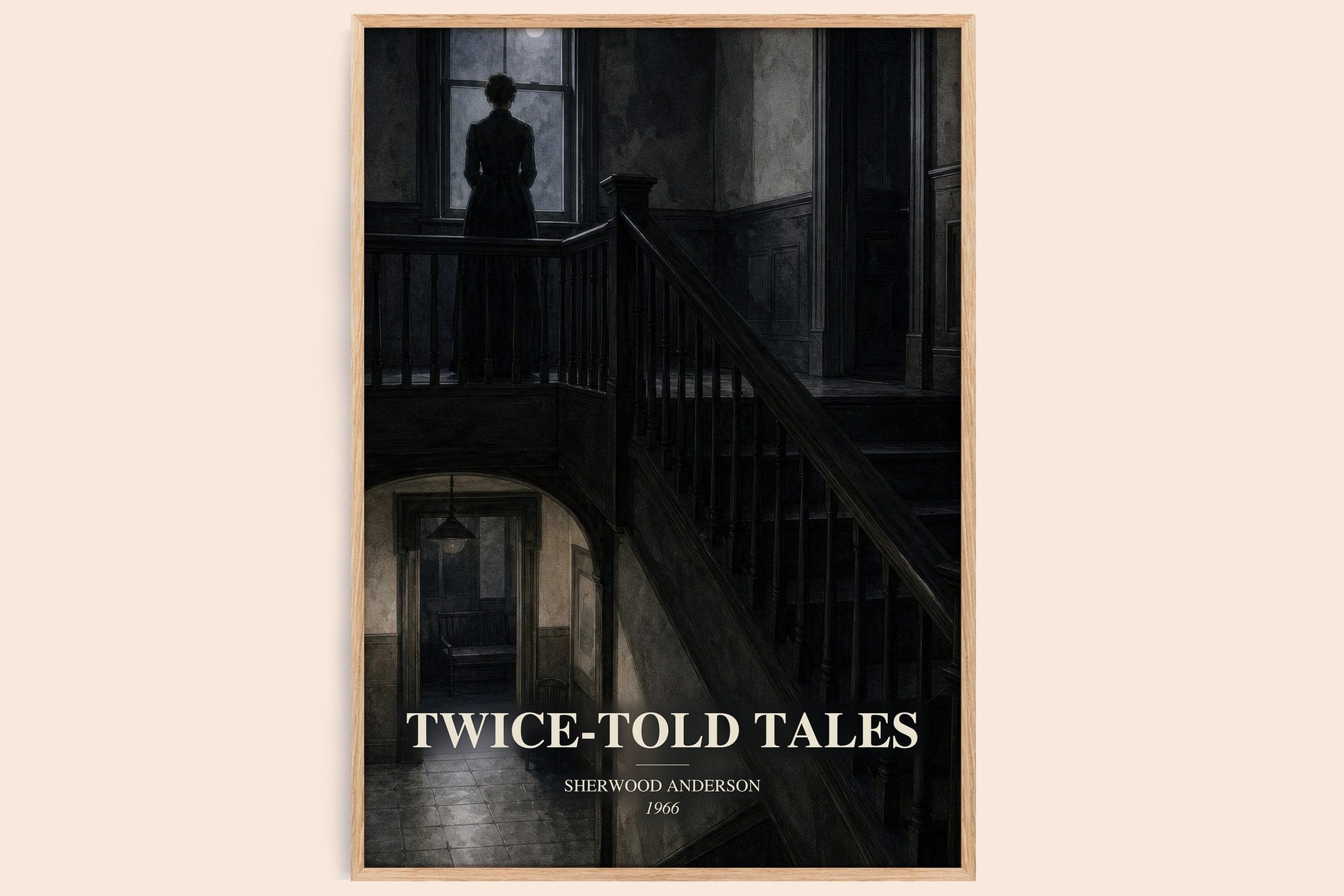 Twice-Told Tales Book Watercolour Illustration by Sherwood Anderson