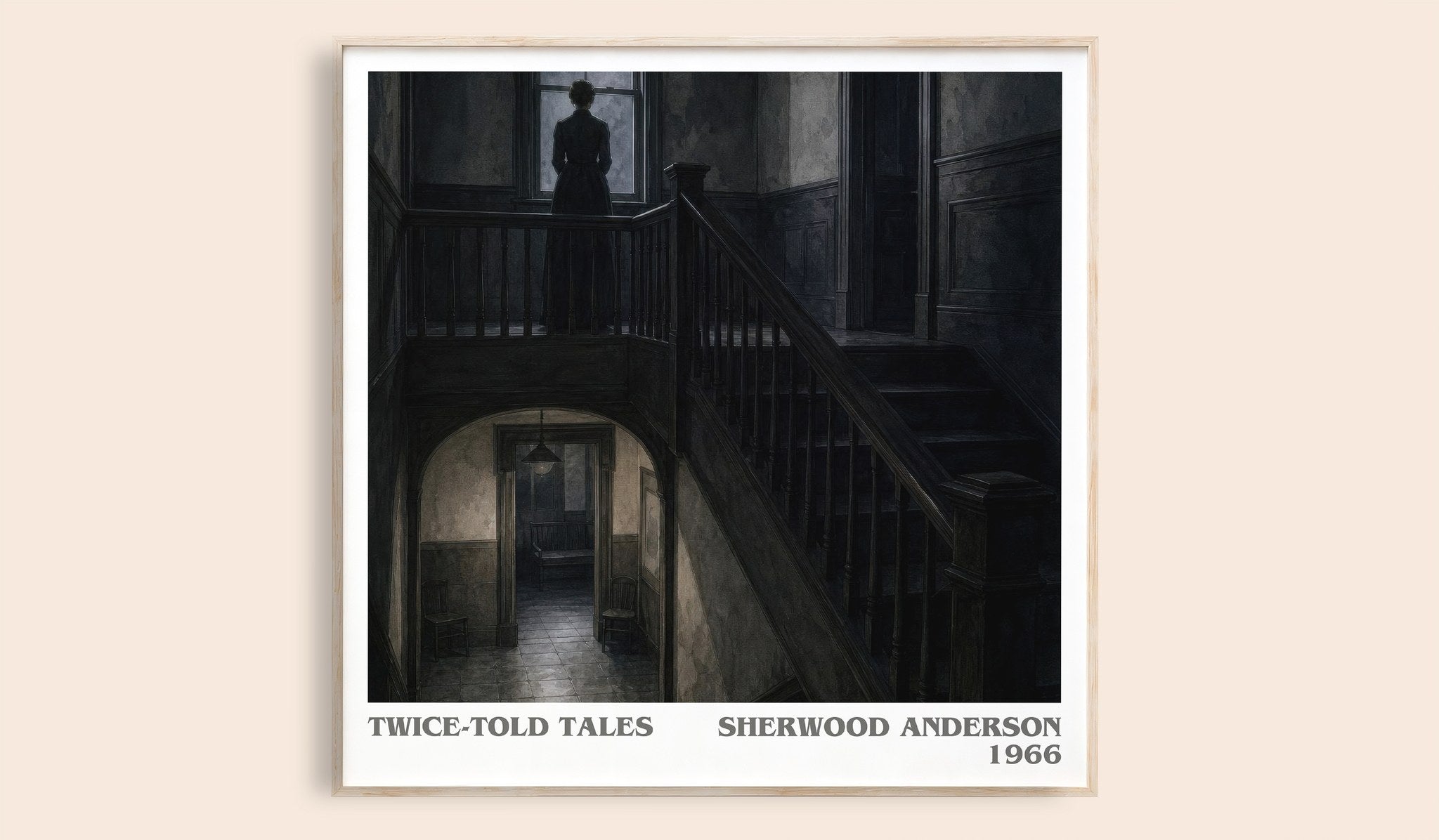 Twice-Told Tales Literary Art Print by Sherwood Anderson