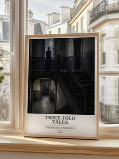 Twice-Told Tales book cover poster colour and style options – Sherwood Anderson book art