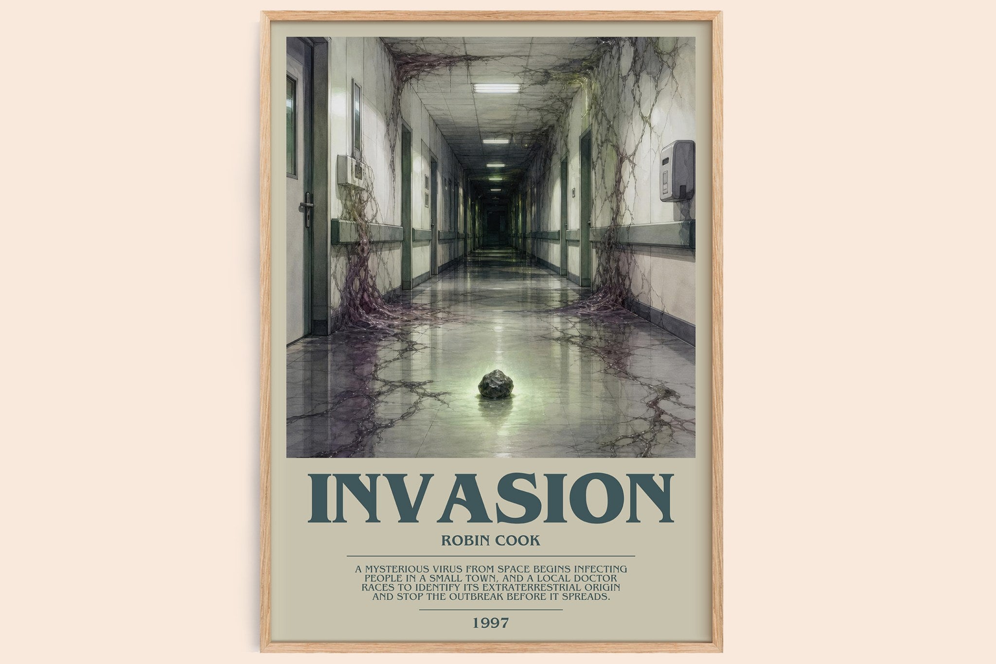 Invasion Bookish Wall Art by Robin Cook