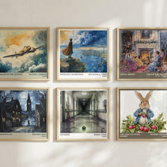 Invasion literary art print colour and style options – Robin Cook book art