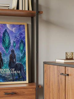 Book of Signs (Diadem book watercolour illustration paper finish options – matte satin gloss