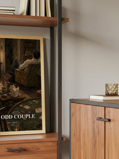The odd couple book watercolour illustration paper finish options – matte satin gloss