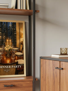 The Dinner Party book watercolour illustration paper finish options – matte satin gloss