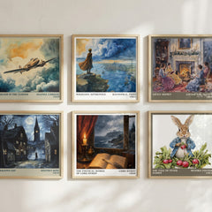 The poetical works of Lord Byron literary art print colour and style options – Lord Byron book art
