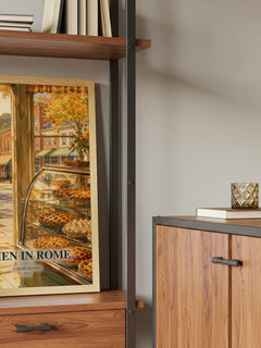 When in Rome book watercolour illustration paper finish options – matte satin gloss