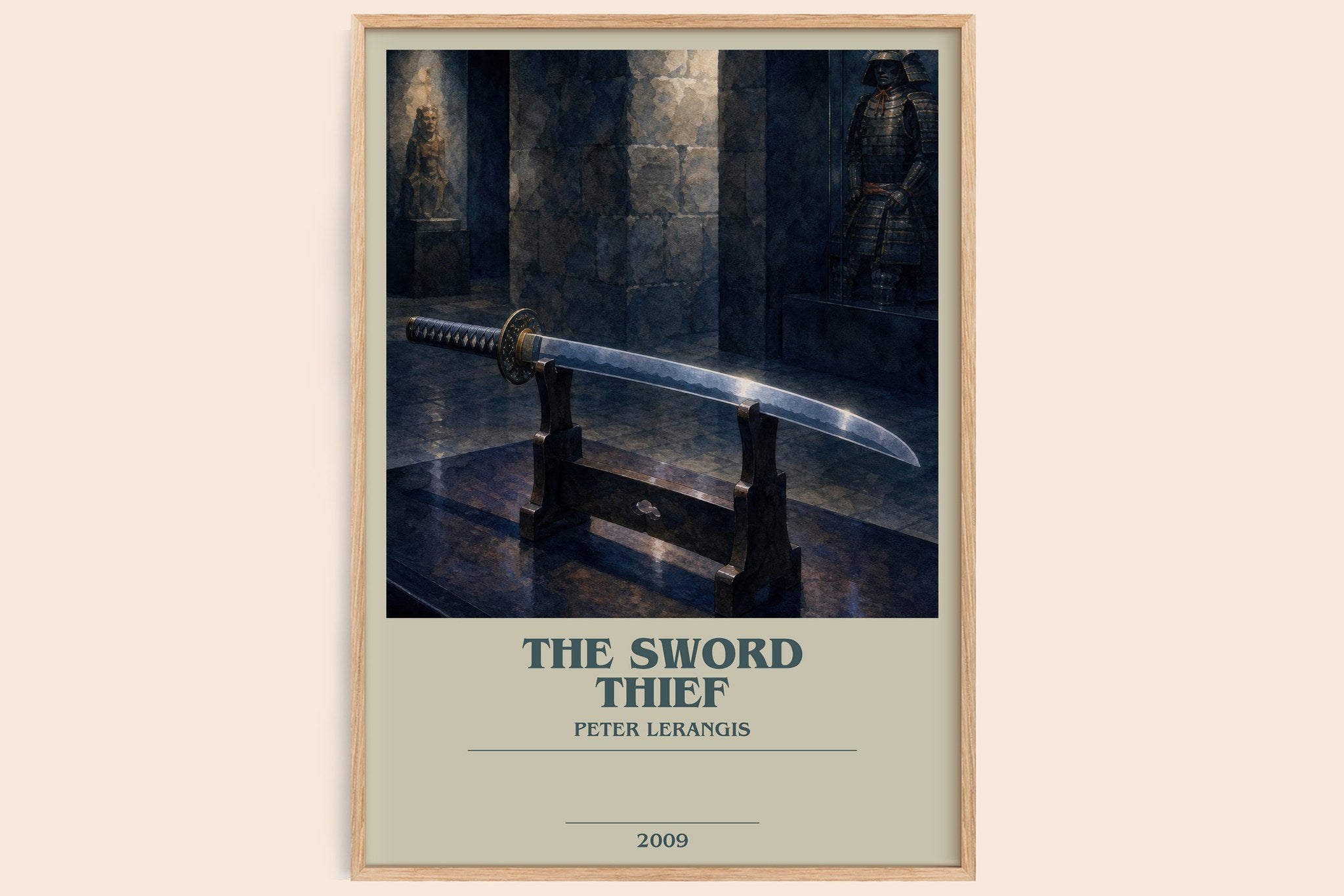 The Sword Thief Bookish Wall Art by Peter Lerangis