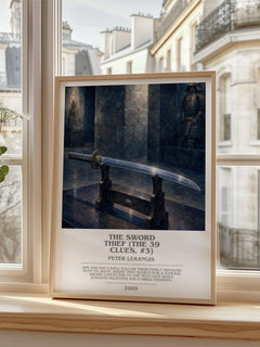 The Sword Thief (The 39 Clues, #3) bookish poster colour and style options – Peter Lerangis book art